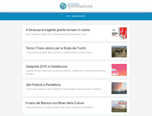 Tablet Screenshot of eventproduzioni.com
